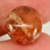 Unheated 13.08 Ct. Natural White Brown Rutilated Quartz Oval Cabochon