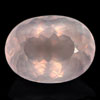 Quartz Rose Pink 28.01 Ct. Clean Oval 23 x 17.2 Mm. Natural Gemstone Unheated