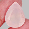 14.11 Ct. Pear Shape Natural Rose Pink Quartz Unheated