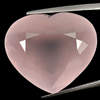 Rose Quartz 66.06 Ct. Clean Heart Shape Natural Gemstone From Brazil Unheated