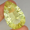 Yellow Lemon Quartz 51.45 Ct. Clean Pear Concave Cut Natural Gemstone Unheated Yellow Lemon Quartz 51.45 Ct. Clean Pear Concave Cut Natural Gemstone Unheated