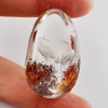 Moss Quartz Birds Carving Inner Pear Cabochon Shape 75.00 Ct. Natural Gemstone