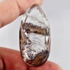 Moss Quartz Birds Carving Inner 100.00 Ct. Pear Cabochon Shape Natural Gemstone