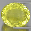 Quartz Yellow Lemon 21.86 Ct. Clean Oval 18.2 x 15.3 Mm. Natural Gem Unheated