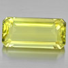 Quartz Yellow Lemon 17.04 Ct. Clean Octagon 21 x 10.5 Mm. Natural Gemstone Quartz Yellow Lemon 17.04 Ct. Clean Octagon 21 x 10.5 Mm. Natural Gemstone