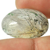 Oval Cabochon Natural Gemstone Multi-Color Rutilated Quartz 20.62 Ct. Unheated