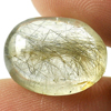 Oval Cabochon 15 x 11.6Mm.Natural Gemstone Multi-Color Rutilated Quartz 9.24 Ct.