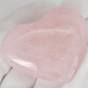Rose Pink Quartz 220.87 Ct. Heart Cabochon 43 x 50 Mm. Natural Gemstone Brazil
