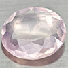 Natural Rose Pink Quartz 4.00 Ct. Oval Shape 13.1 x 11.8 Mm Gemstone From Brazil