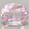 Natural Rose Pink Quartz 5.98 Ct. Oval Shape 13.1 x 7.8 Mm Gemstone From Brazil