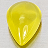 Natural Yellow Lemon Quartz 29.87 Ct. Pear Cabochon Shape 23 x 16.8 Mm Gemstone