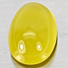 Natural Yellow Lemon Quartz 53.40 Ct. Oval Cabochon Shape 28 x 19 Mm Gemstone