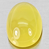 Natural Yellow Lemon Quartz 58.66 Ct. Oval Cabochon Shape 28 x 19 Mm Gemstone