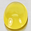 Natural Yellow Lemon Quartz 32.94 Ct. Oval Cabochon Shape 23 x 17.8 Mm Gemstone
