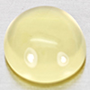 Natural Yellow Lemon Quartz 6.56 Ct. Oval Cabochon Shape 11.8 x 12.8 Mm Gemstone