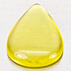Natural Yellow Lemon Quartz 10.92 Ct. Pear Cabochon Shape 21 x 16 Mm Gemstone From Brazil