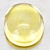Natural Yellow Lemon Quartz 5.18 Ct. Oval Cabochon Shape 13.4 x 10.4 Mm Gemstone