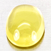Natural Yellow Lemon Quartz 7.82 Ct.Oval Cabochon Shape 11.8 x 15.4 Mm Gemstone Natural Yellow Lemon Quartz 7.82 Ct.Oval Cabochon Shape 11.8 x 15.4 Mm Gemstone