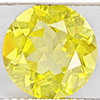 Natural Yellow Lemon Quartz 3.50 Ct. Round Shape 10.1 Mm Gemstone From Brazil