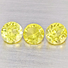 Natural Yellow Lemon Quartz 3.37 Ct. 3 Pcs Round Shape 7.2 Mm Gemstone From Brazil Natural Yellow Lemon Quartz 3.37 Ct. 3 Pcs Round Shape 7.2 Mm Gemstone From Brazil