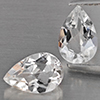 Natural White Quartz Gemstones 2.44 Ct. 2 Pcs. Pear Shape 9.2 x 6.2 Mm. Natural White Quartz Gemstones 2.44 Ct. 2 Pcs. Pear Shape 9.2 x 6.2 Mm.