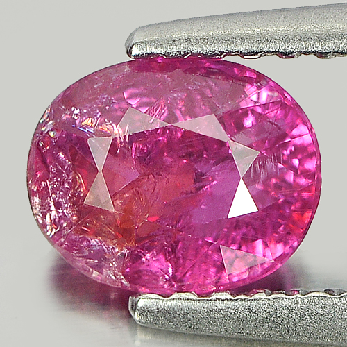 1.15 Ct. Certified Unheated Hot Red Pink Winza Ruby Gem