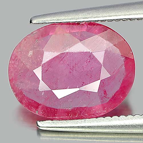 2.14 Ct. Charming Natural Red Pink Ruby Mozambique Gem