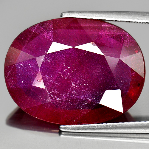 24.19 Ct. Oval Shape Natural Gemstone Red Pink Ruby From Mozambique