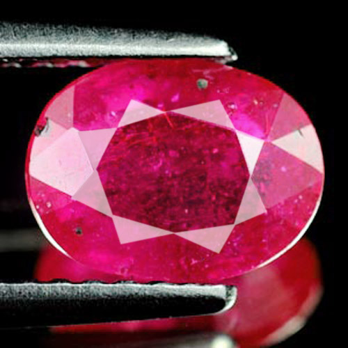 1.40 Ct. Oval Shape Natural Gemstone Purplish Pink Ruby Mozambique
