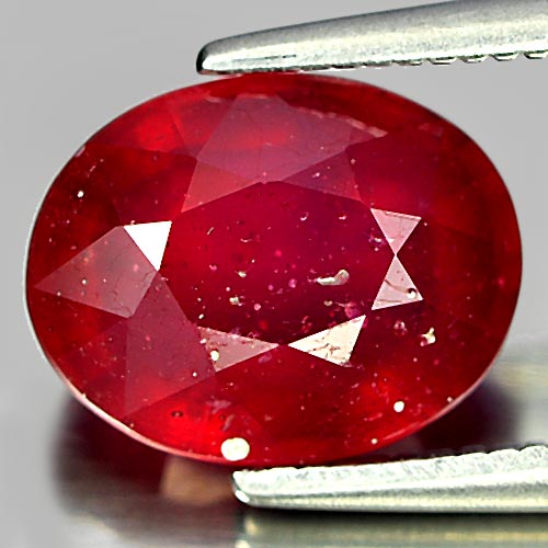 3.49 Ct. Attractive Oval Natural Gem Pinkish Red Ruby Madagascar