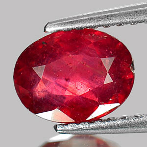 1.82 Ct. Natural Oval Shape Purplish Red Ruby Gemstone