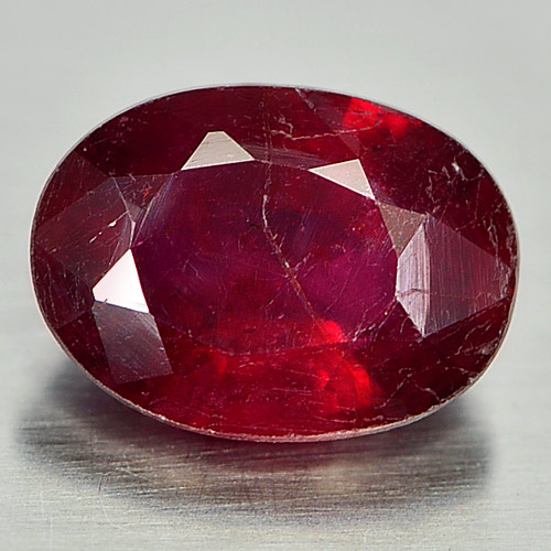 1.16 Ct. Oval Shape Natural Gemstone Pigeon Blood Red Ruby