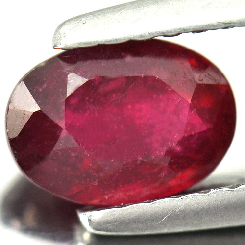 1.13 Ct. Oval Shape Natural Gem Red Ruby From Madagascar