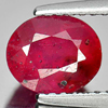 1.69 Ct. Oval Shape Natural Gem Pinkish Red Ruby Madagascar