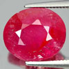 5.34 Ct. Oval Natural Gem Pinkish Red Ruby Mozambique