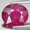 Beauteous Gem 3.35 Ct. Oval Natural Purplish Pink Ruby Mozambique