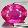 Red Pink Ruby 4.60 Ct. Oval Shape 11.6 x 8.6 Mm. Natural Gemstone Mozambique