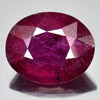 Purplish Red Ruby 2.81 Ct. Oval Shape 9.4 x 7.7 Mm. Natural Gemstone Madagascar