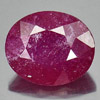 Purplish Pink Ruby 2.34 Ct. Oval Shape 8.7 x 7.3 Mm. Natural Gemstone Madagascar