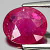 1.71 Ct. Oval Natural Gem Purplish Pink Ruby Mozambique
