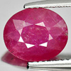 Purplish Pink Ruby 2.88 Ct. Oval Shape 10 x 8.3 Mm. Natural Gemstone Madagascar