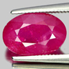 3.58 Ct. Oval Natural Gem Purplish Pink Ruby Mozambique