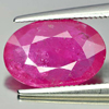 3.07 Ct. Beauteous Oval Natural Gem Purplish Pink Ruby Mozambique