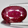 5.76 Ct. Oval Shape Natural Blood Red Ruby Mozambique