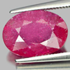 5.40 Ct. Oval Natural Red Pink Ruby Mozambique Gem