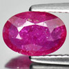 1.57 Ct. Oval Natural Gem Purplish Pink Ruby Mozambique