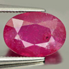 Red Pink Ruby 4.38 Ct. Oval Shape 11.8 x 8.4 x 4.7 Mm. Natural Gem Mozambique