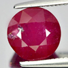2.23 Ct. Round Natural Purplish Red Ruby Mozambique