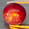Natural Red Star Ruby Gemstones 2.81 Ct. Round Cabochon Shape 7.5 Mm.