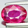 1.15 Ct. Oval Natural Gem Purplish Pink Ruby Mozambique